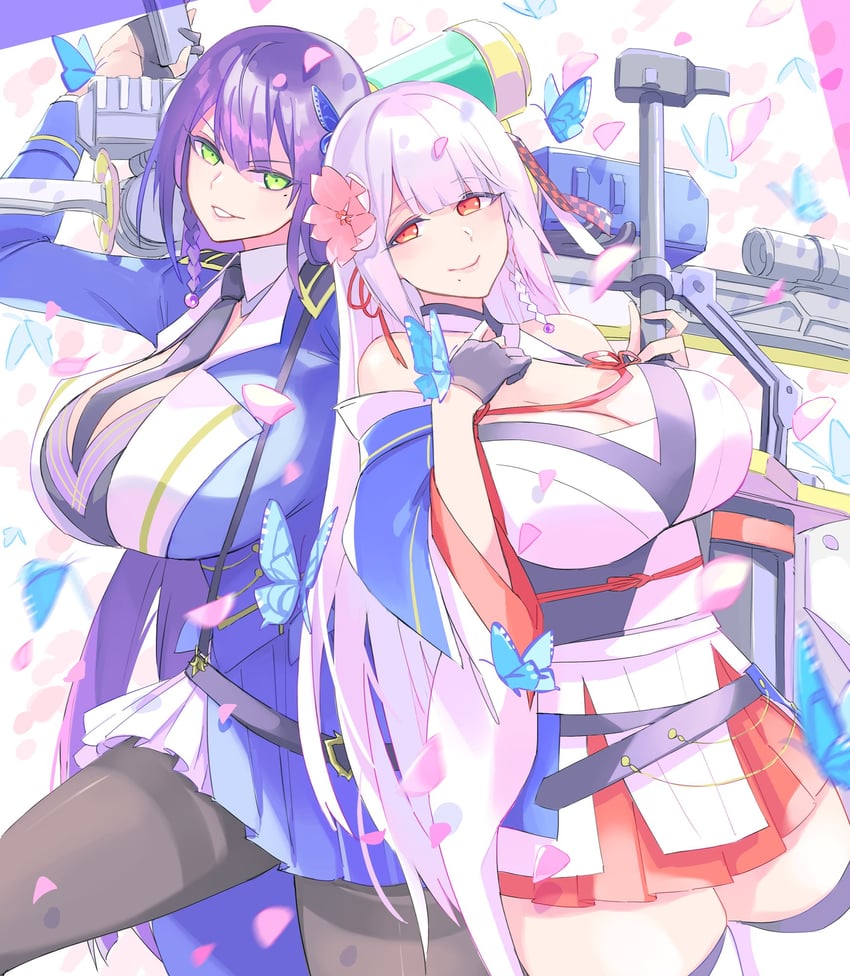 funada kiito and funada ui (assault lily) drawn by mila_(yuta27315)