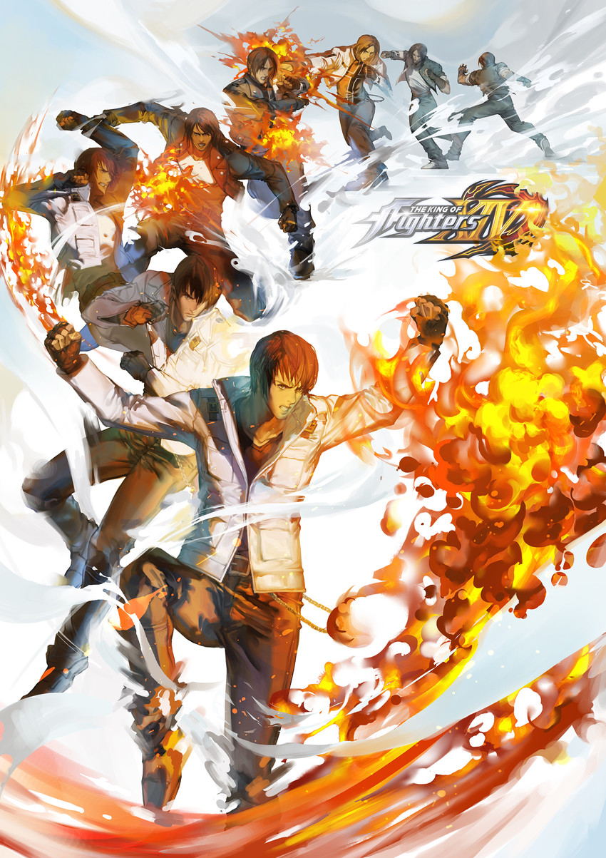 kusanagi kyou (the king of fighters and 6 more) drawn by eddy_huang_zheng