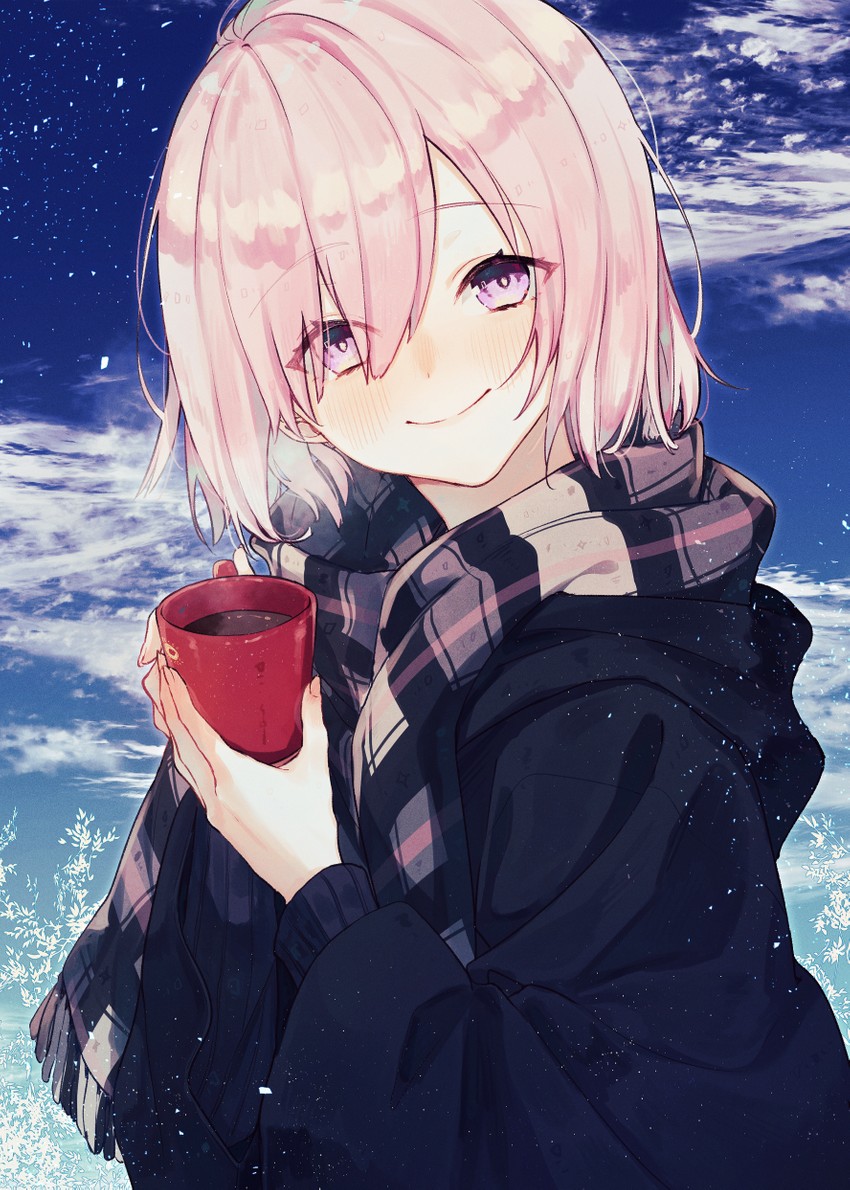 mash kyrielight (fate and 1 more) drawn by nakaba_(mode)