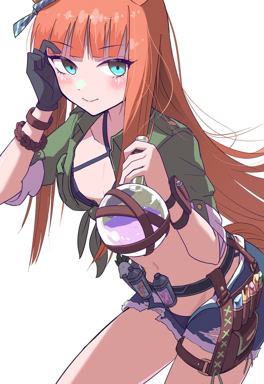 silence suzuka, agnes tachyon, and kii-kun (umamusume) drawn by itosu200