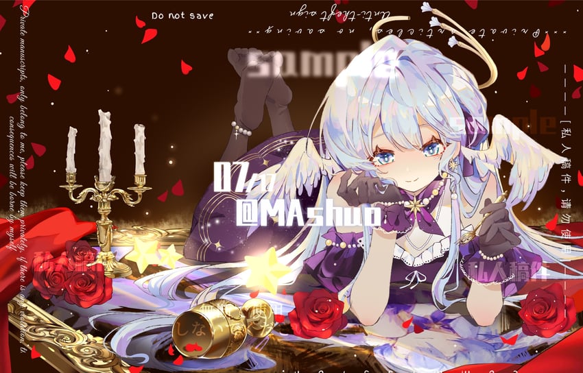 robin (honkai and 1 more) drawn by longze_mashu