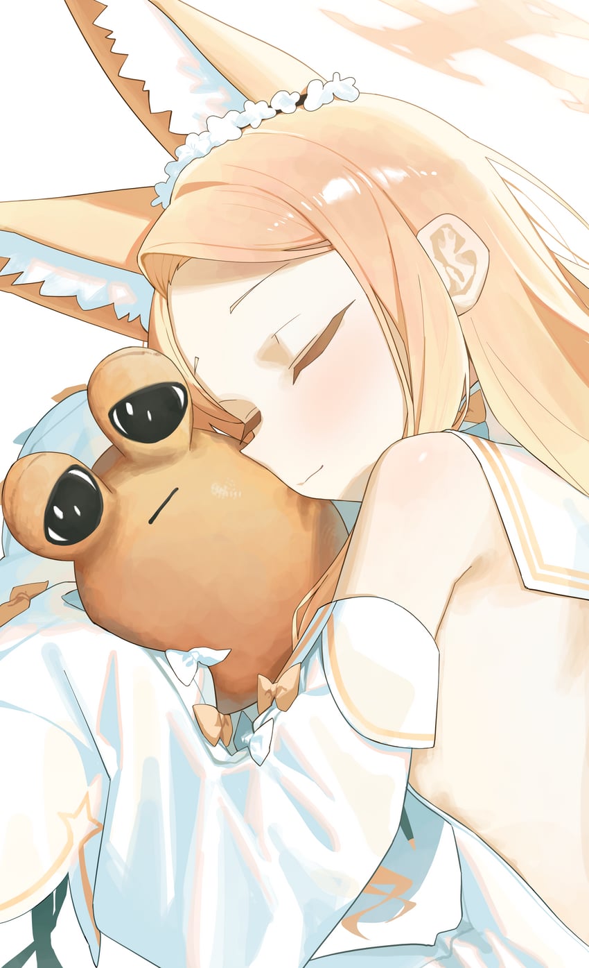 seia and pou (blue archive and 1 more) drawn by syhan