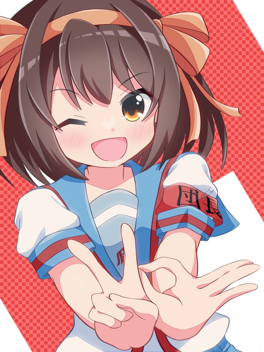suzumiya haruhi (suzumiya haruhi no yuuutsu) drawn by beenyan_1203