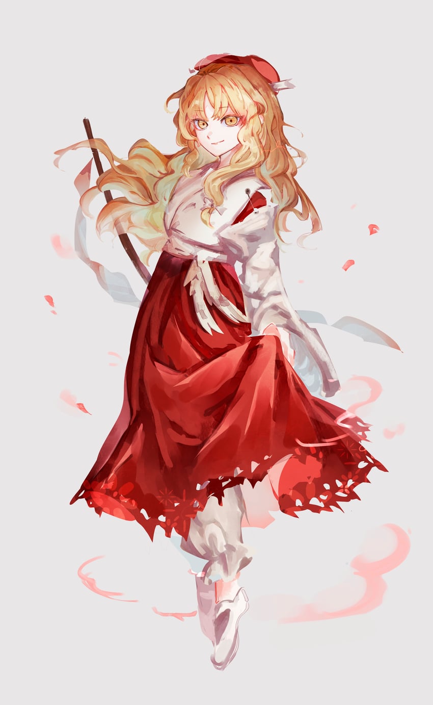 hourai girl (touhou and 1 more) drawn by jun_harukawa