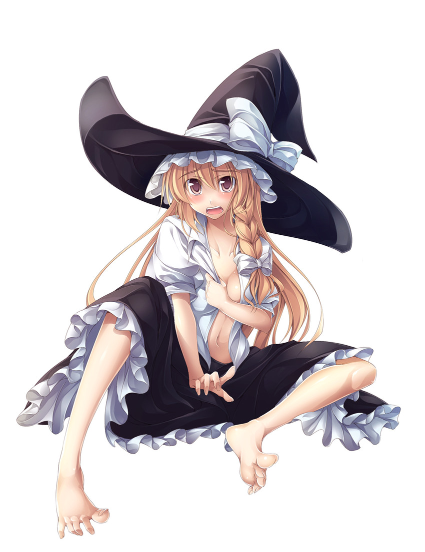 kirisame marisa (touhou) drawn by fuyuwa_kotatsu