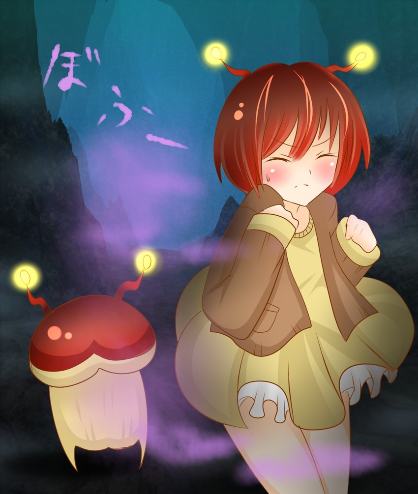 puffstool (pikmin and 1 more) drawn by non_(wednesday-classic)
