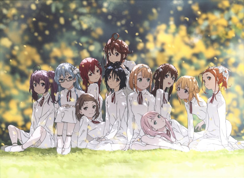 takigawa miu, maruyama akane, saito nicole, fujima sakura, sato reika, and 6 more (22/7) drawn by uki_atsuya