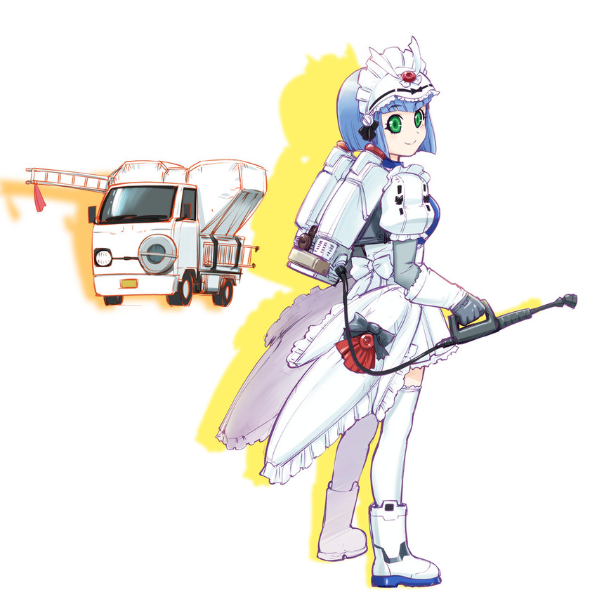 gundam gp-03 stamen (gundam and 1 more) drawn by ueyama_michirou