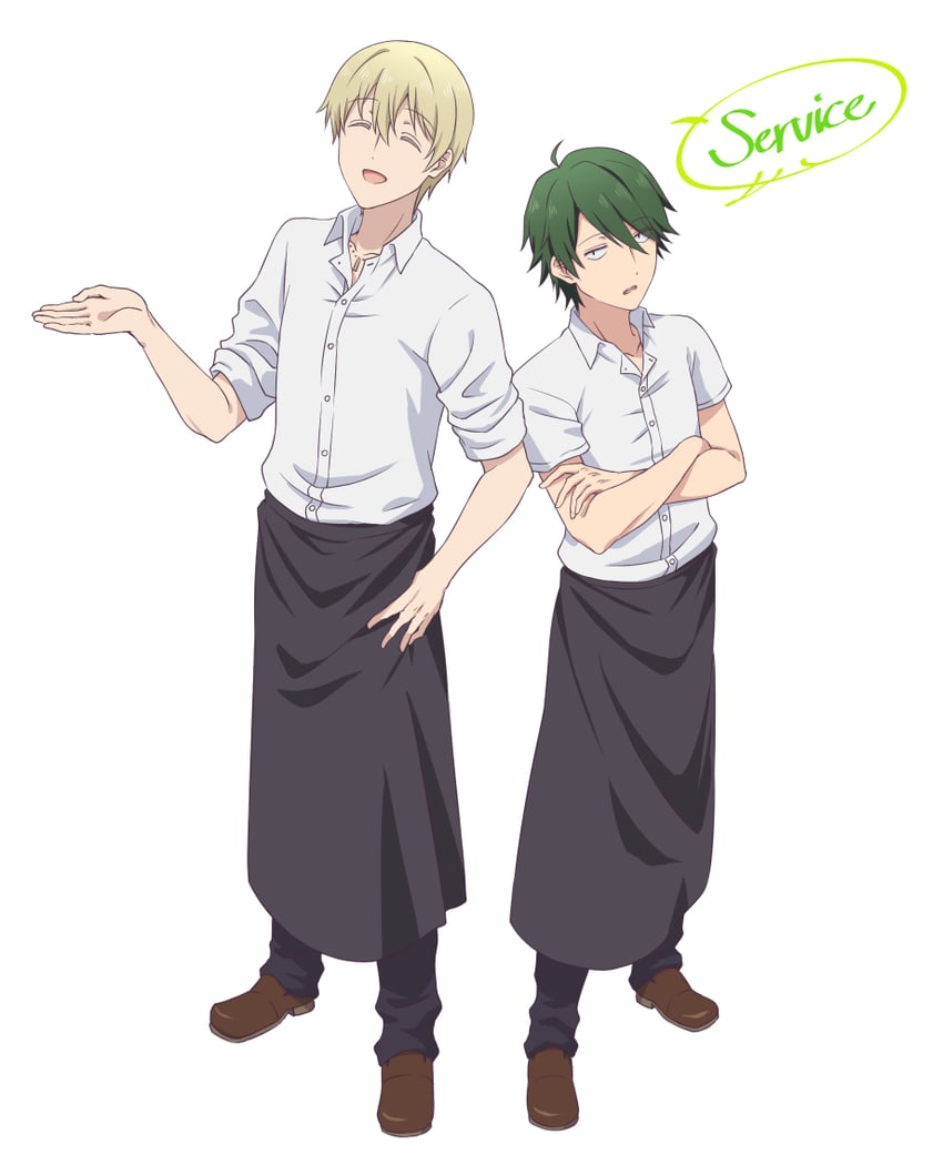 akizuki kouyou and dino (blend s) drawn by ushio_(0632cd-0729jf)