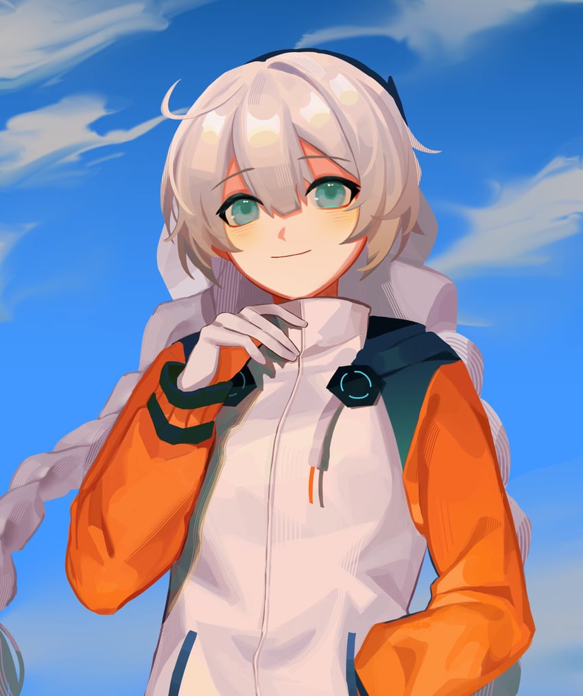 kiana kaslana (honkai and 1 more) drawn by populamalus