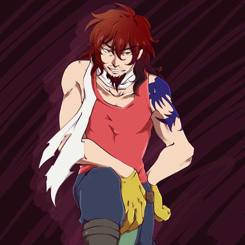 ali al-saachez (gundam and 1 more) drawn by tworuru