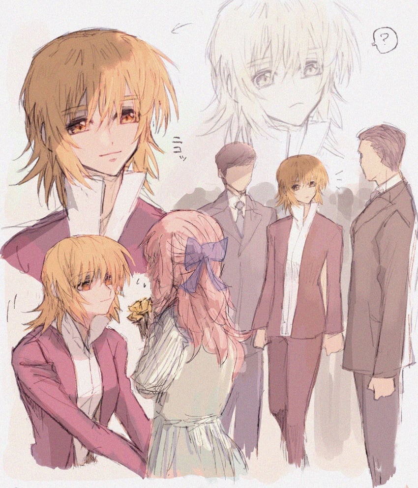 cagalli yula athha (gundam and 1 more) drawn by she_(morianosu)