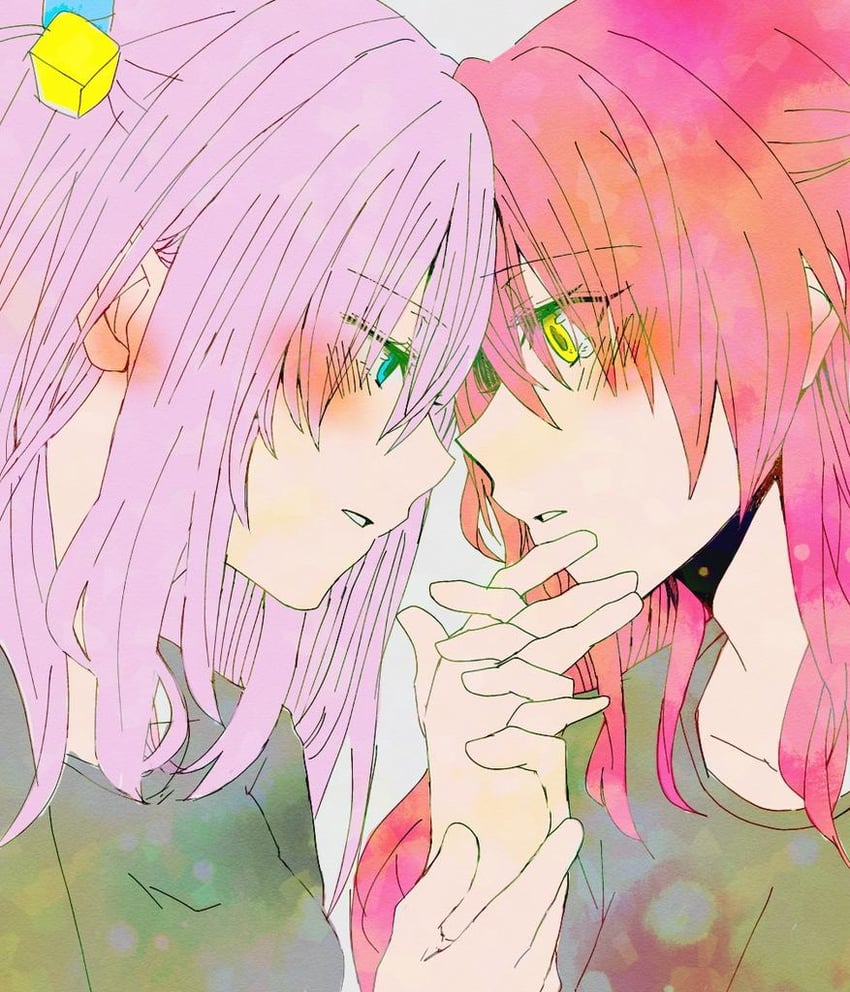 gotoh hitori and kita ikuyo (bocchi the rock!) drawn by ao_(aymr6215)