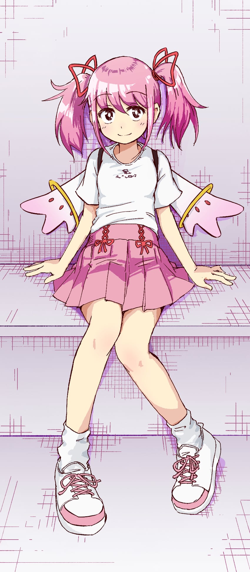 kaname madoka (mahou shoujo madoka magica) drawn by okai_(pixiv6333)