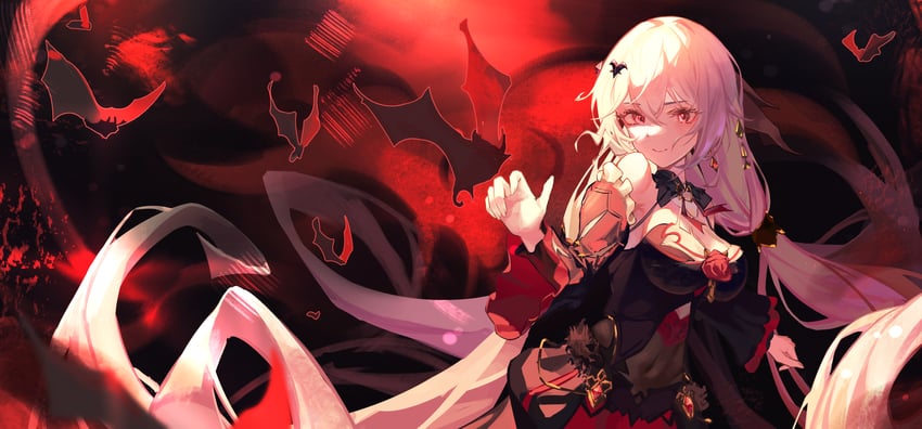 theresa apocalypse (honkai and 1 more) drawn by xianluojimaomao2333