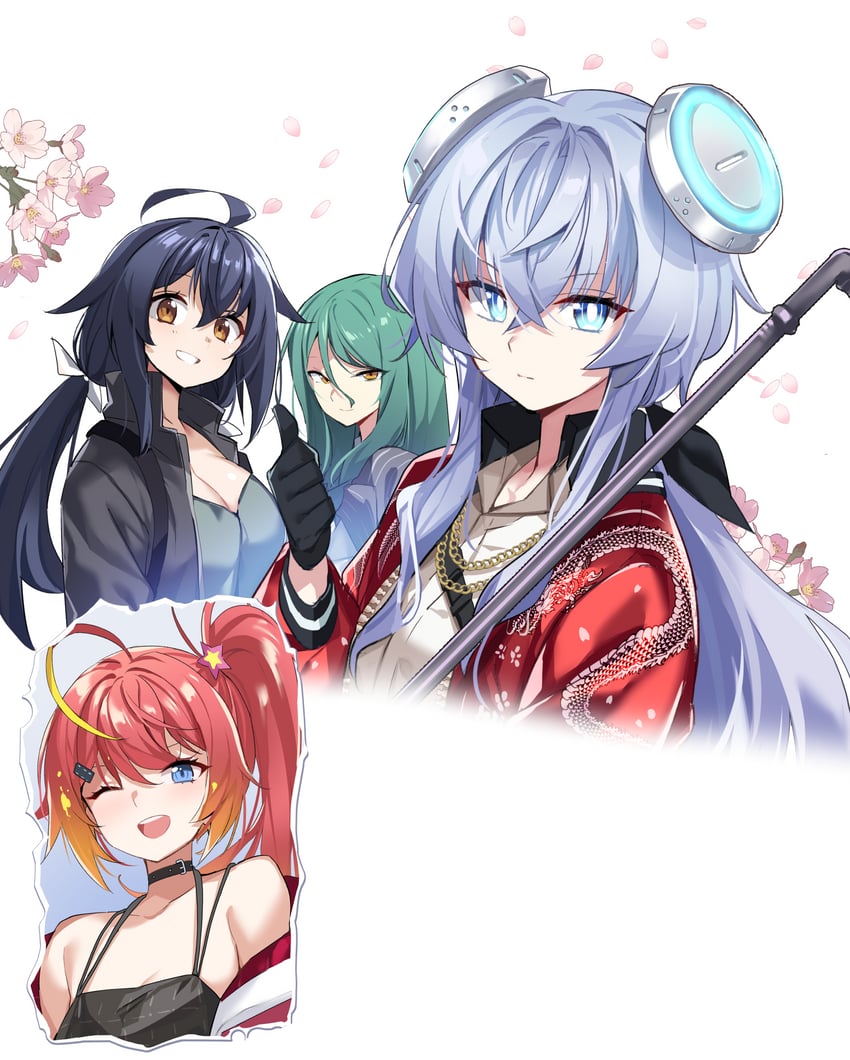 horizon, rachel dodds, rita arsenico, and dash (counter:side) drawn by ddolggol