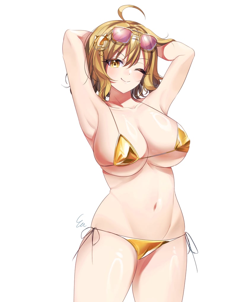 anis (goddess of victory: nikke) drawn by yu_uyake15