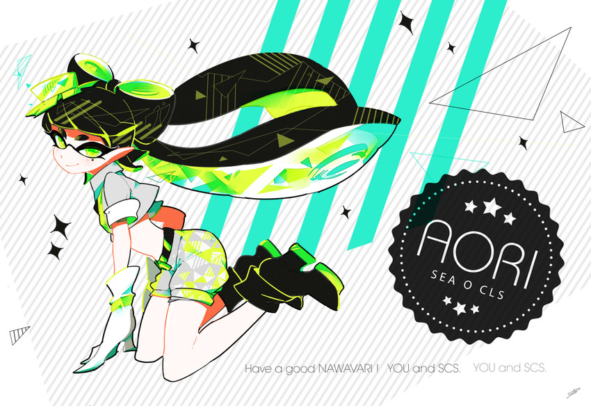 callie (splatoon and 1 more) drawn by seto_(asils)