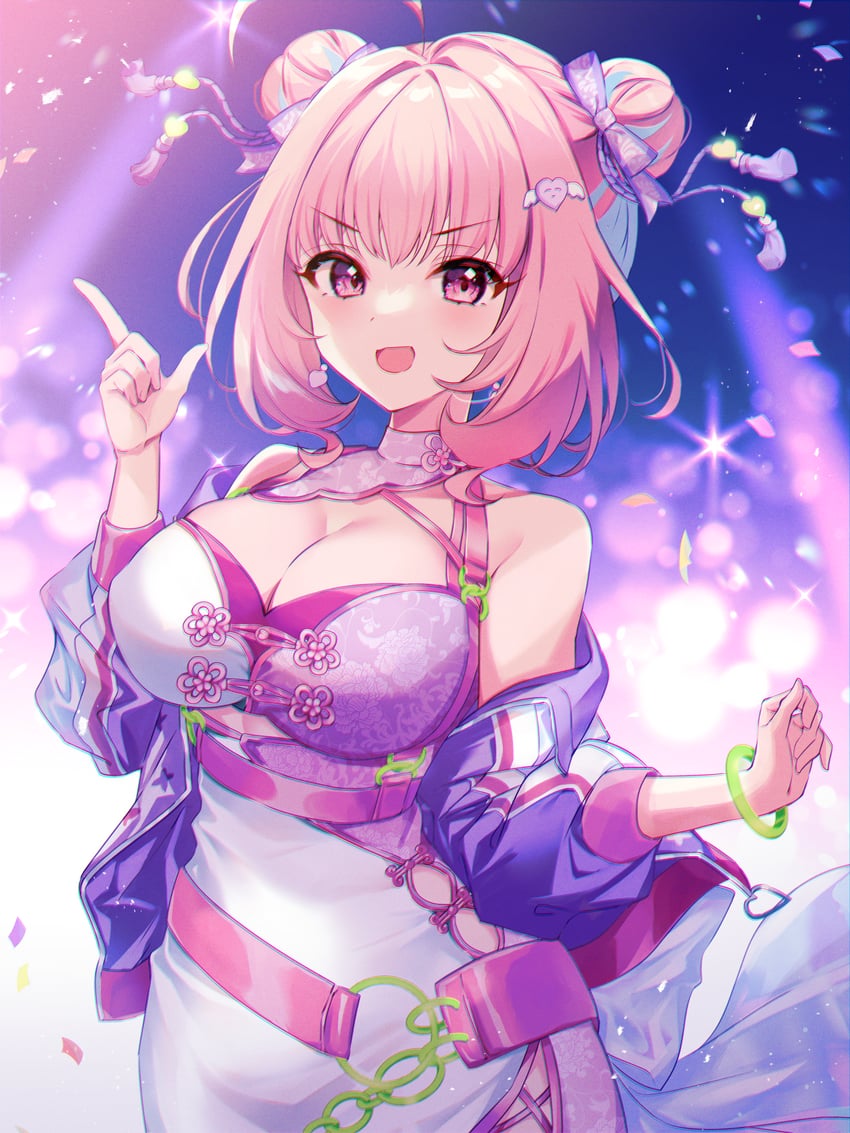 yumemi riamu (idolmaster and 1 more) drawn by miyakoto