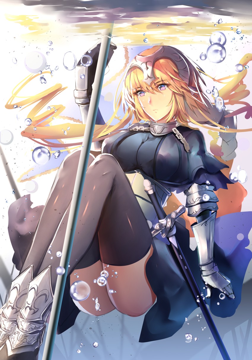 jeanne d'arc (fate and 1 more) drawn by neko-hime_(neko-hime)