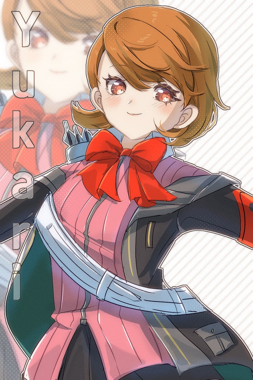 takeba yukari (persona and 2 more) drawn by zer00han
