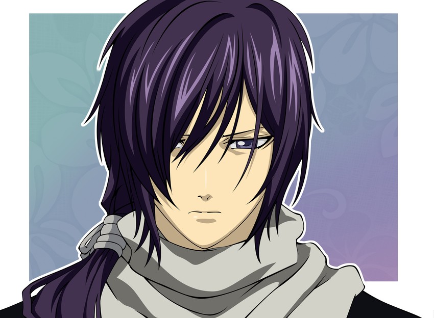 saitou hajime (hakuouki shinsengumi kitan) drawn by morrow_(hitodama-x)