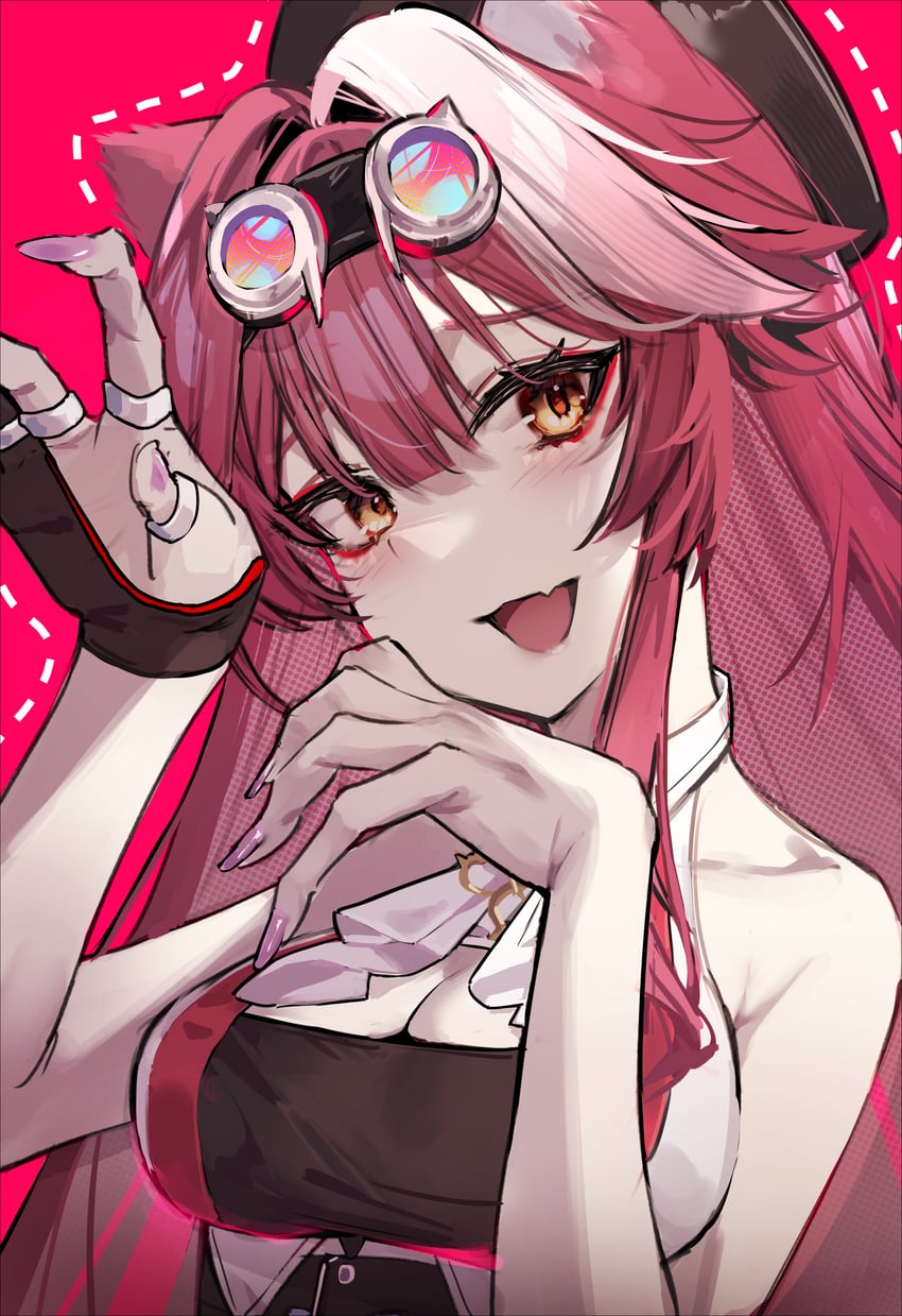 raora panthera (hololive and 1 more) drawn by phazer_(phaazerofficial)