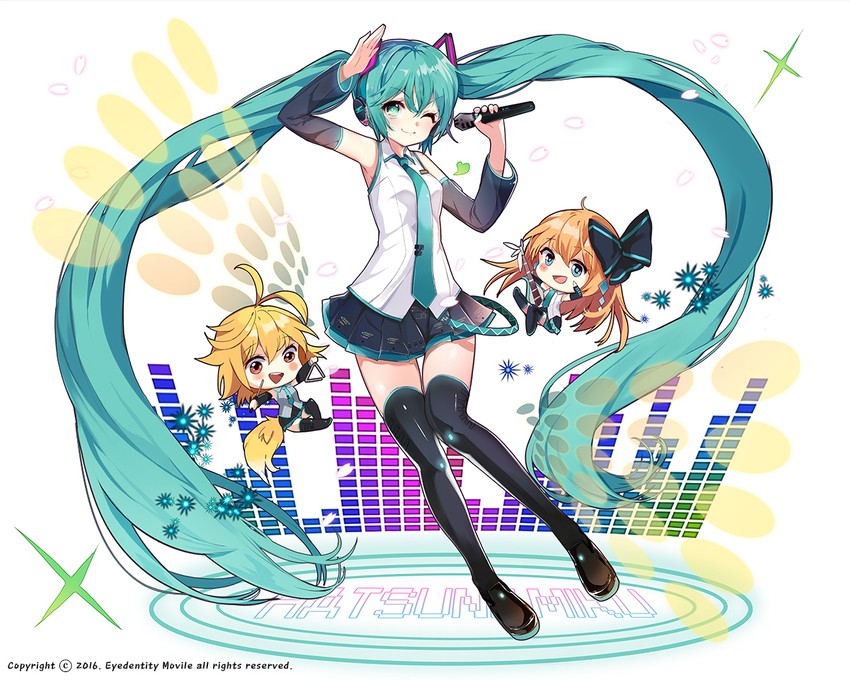 hatsune miku (vocaloid and 2 more) drawn by togo_(korlsj1235)