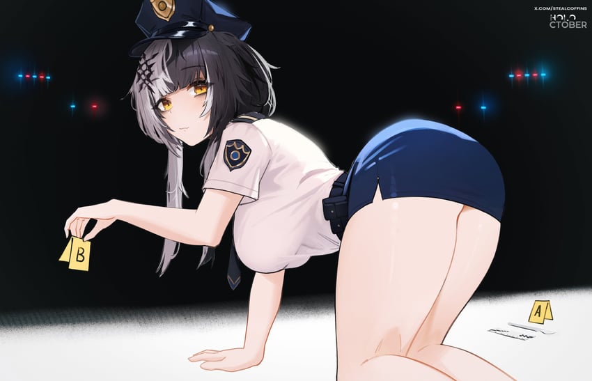 shiori novella (hololive and 1 more) drawn by stealcoffins
