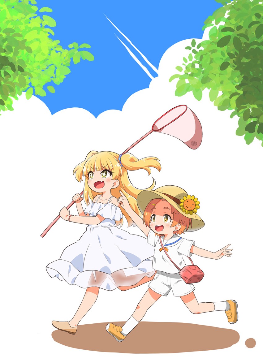 jougasaki rika and ryuzaki kaoru (idolmaster and 1 more) drawn by yuuma_(skirthike)