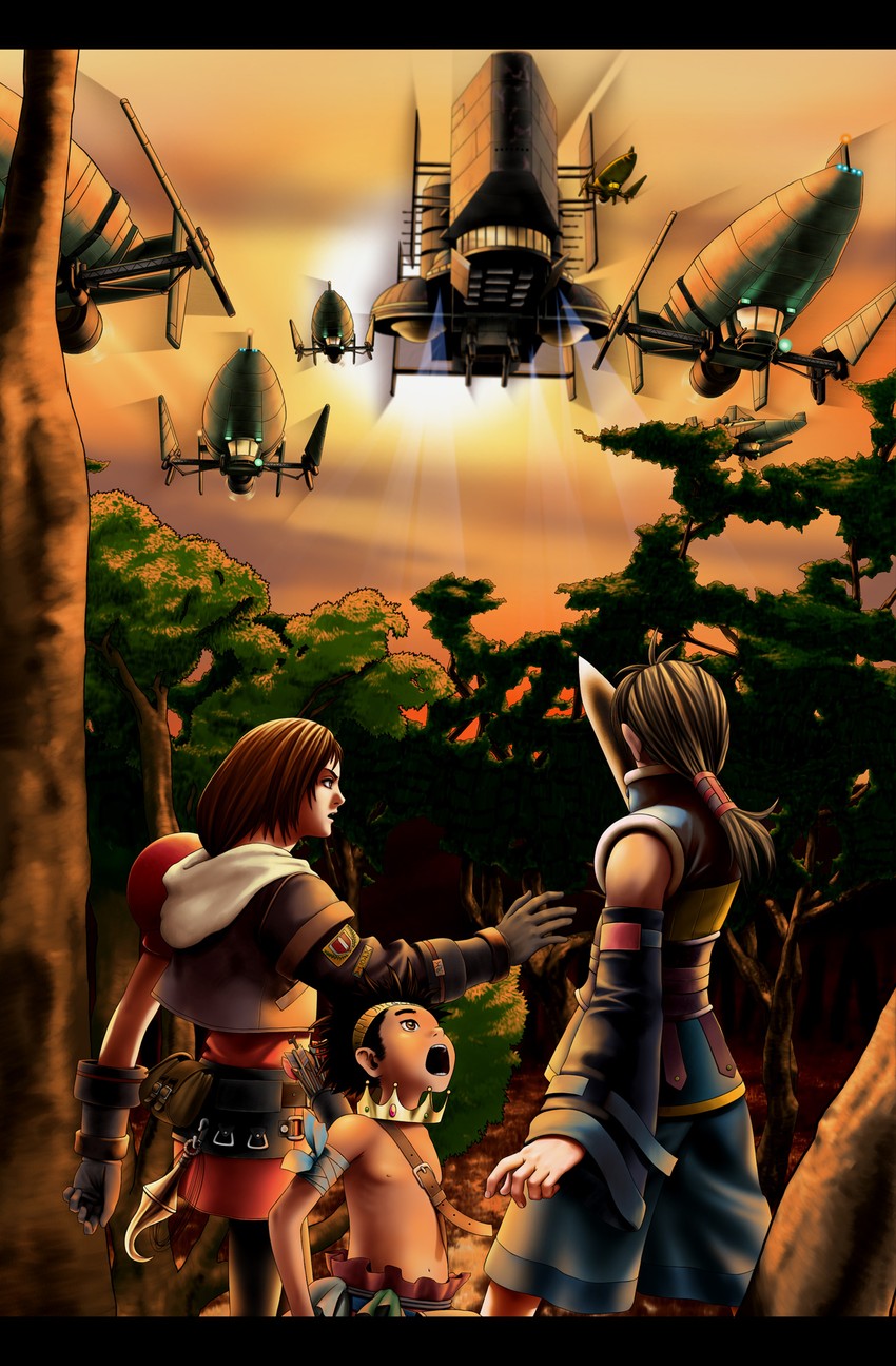 paulette, kharg, and maru (arc the lad and 1 more)