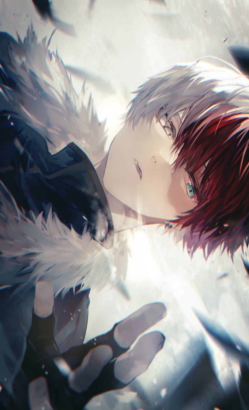 todoroki shoto (boku no hero academia) drawn by ryo_(piggerworld)