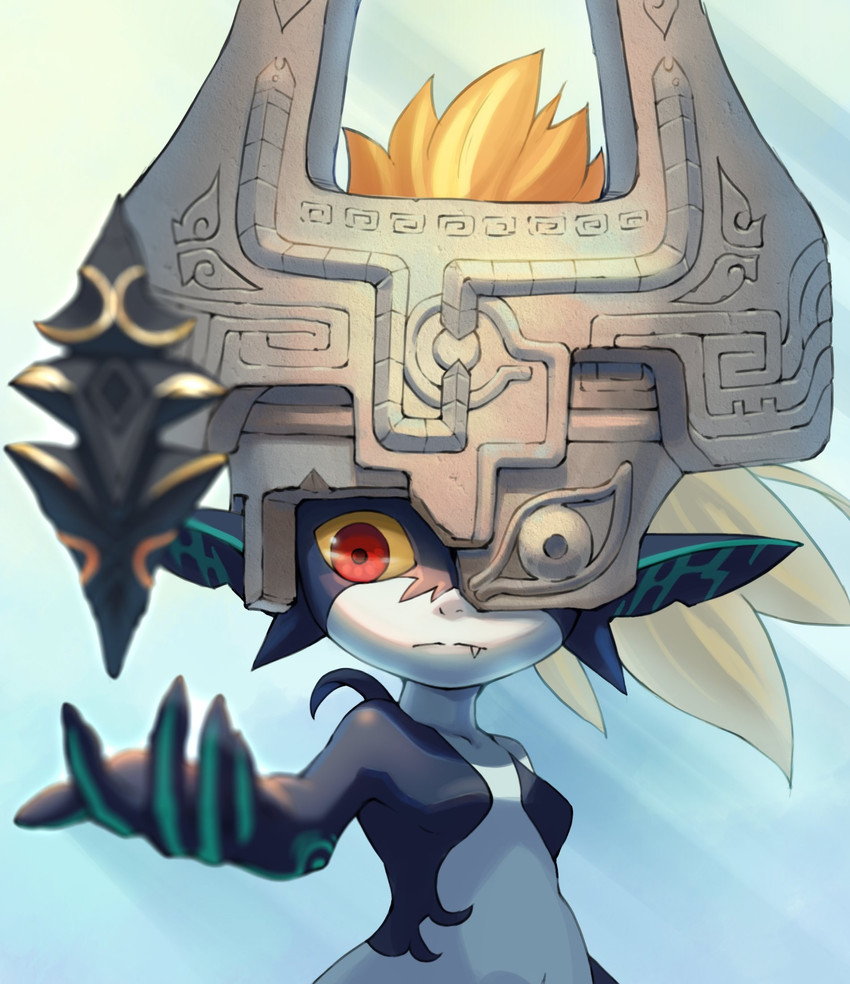 midna (the legend of zelda and 1 more) drawn by saburou_(jako)