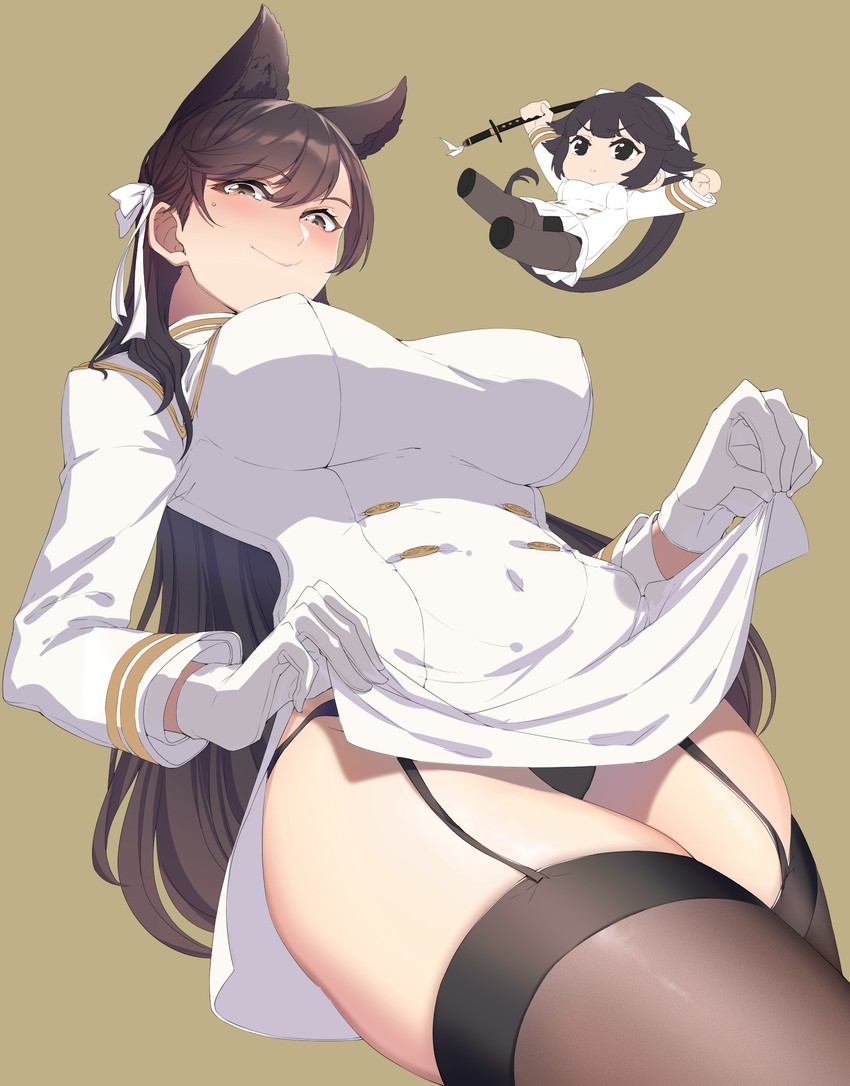 atago and takao (azur lane) drawn by oukama
