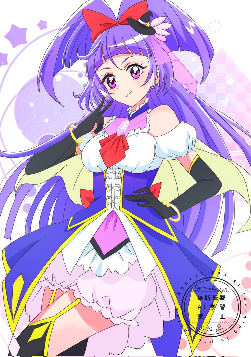 izayoi liko and cure magical (precure and 2 more) drawn by momotarouooi