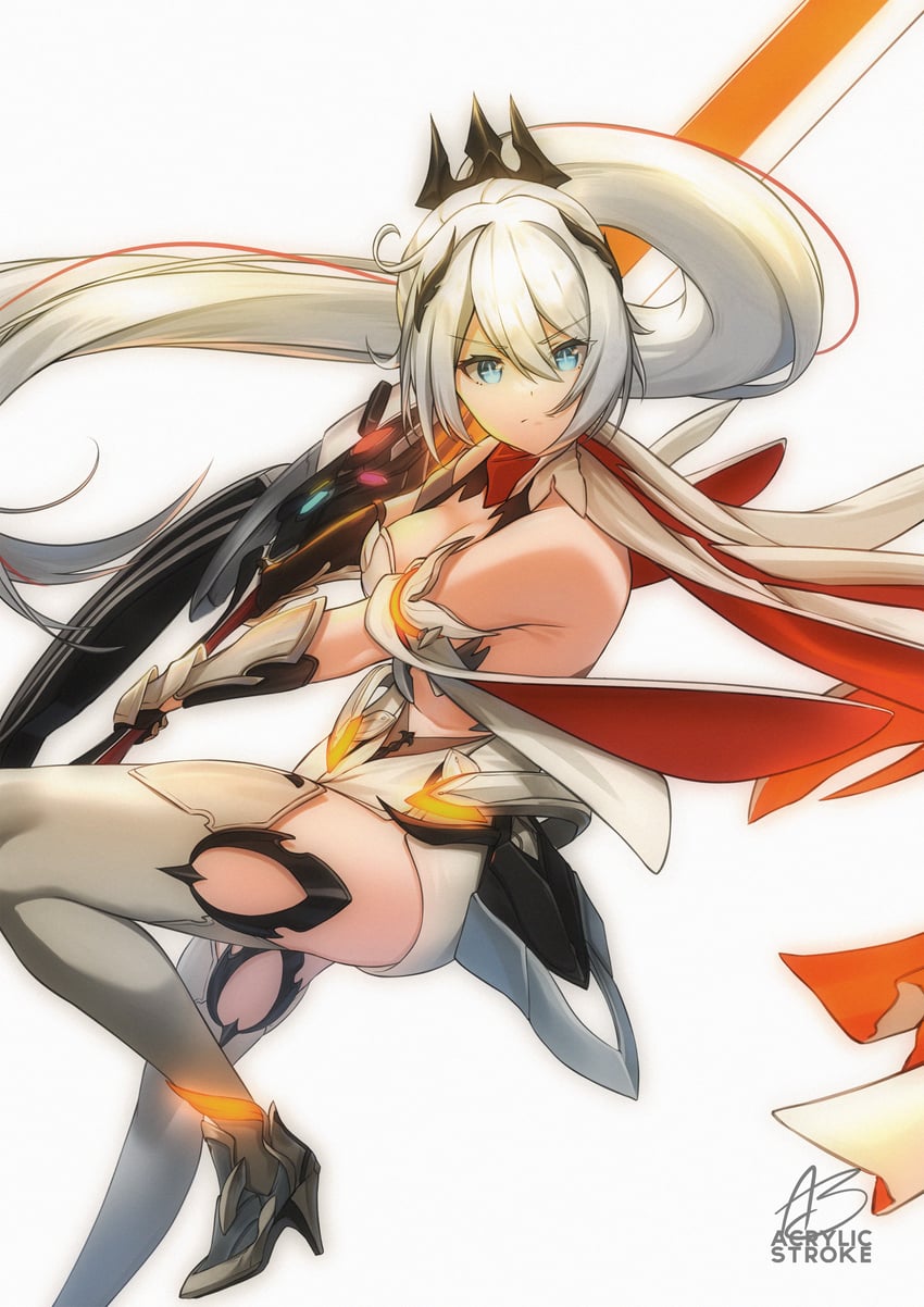 kiana kaslana (honkai and 1 more) drawn by acrylicstroke