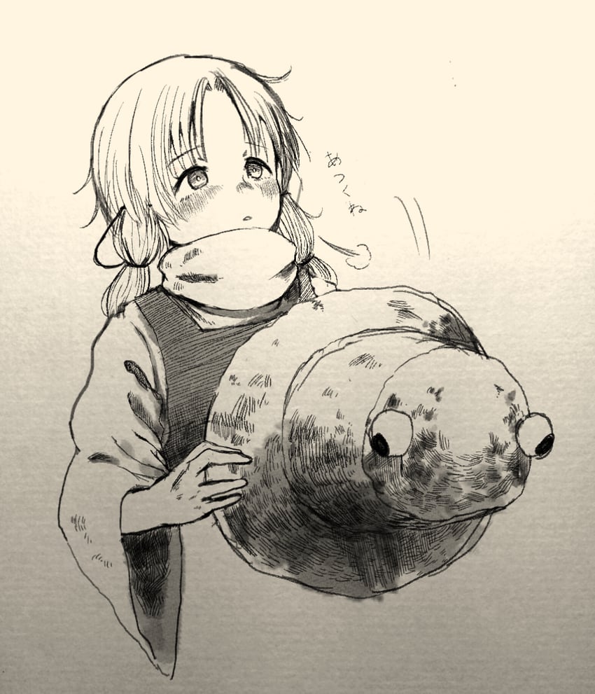 moriya suwako and pyonta (touhou) drawn by igarashi_yuusuke_(wabisabi_buriki)