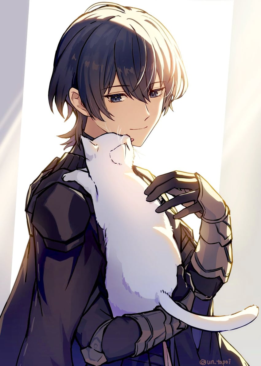 male byleth (fire emblem and 1 more) drawn by un_tapoi