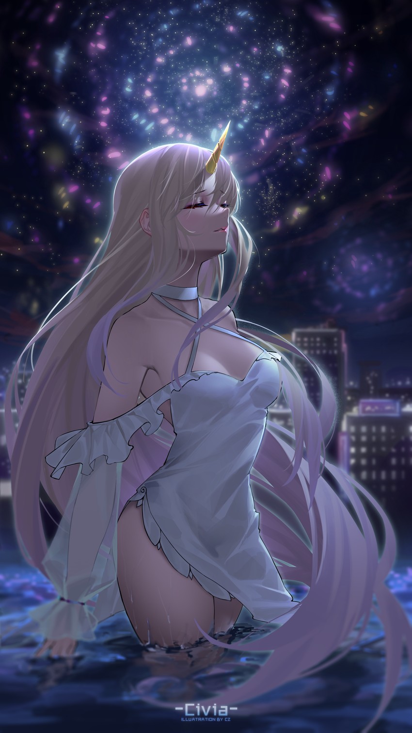 civia (hololive and 1 more) drawn by cz_(mikumikumi)