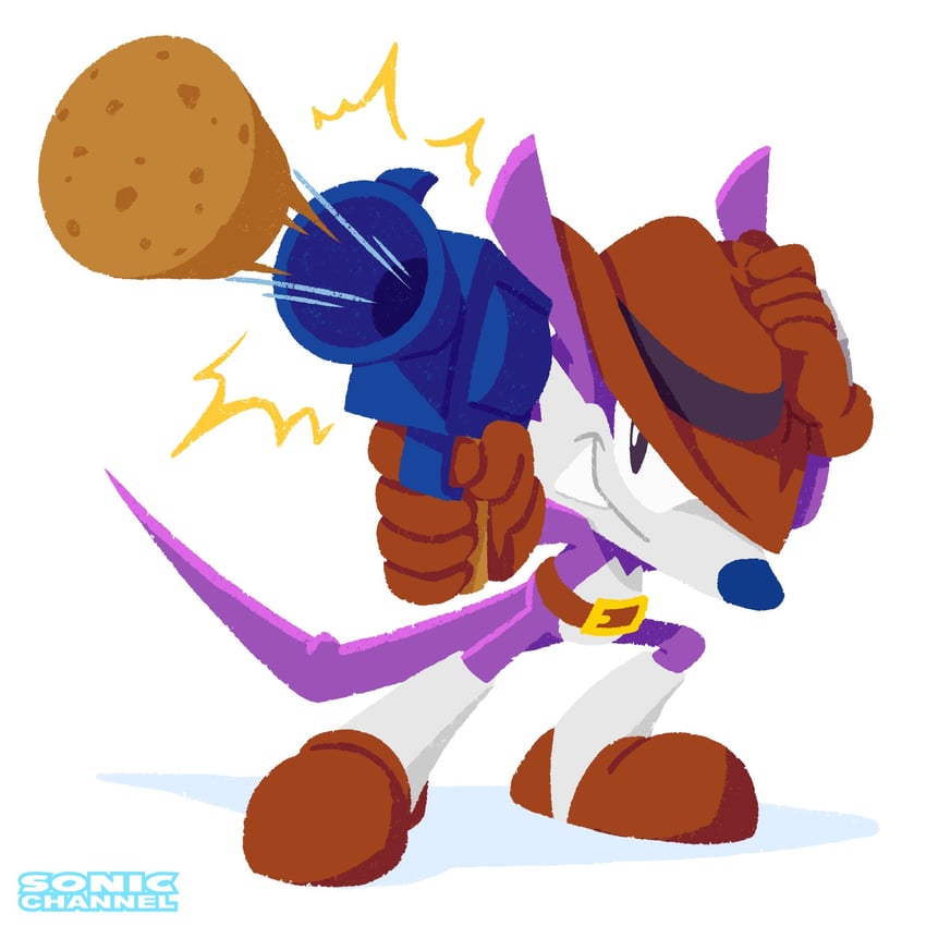 fang the sniper (sonic and 2 more) drawn by karasuno_yui