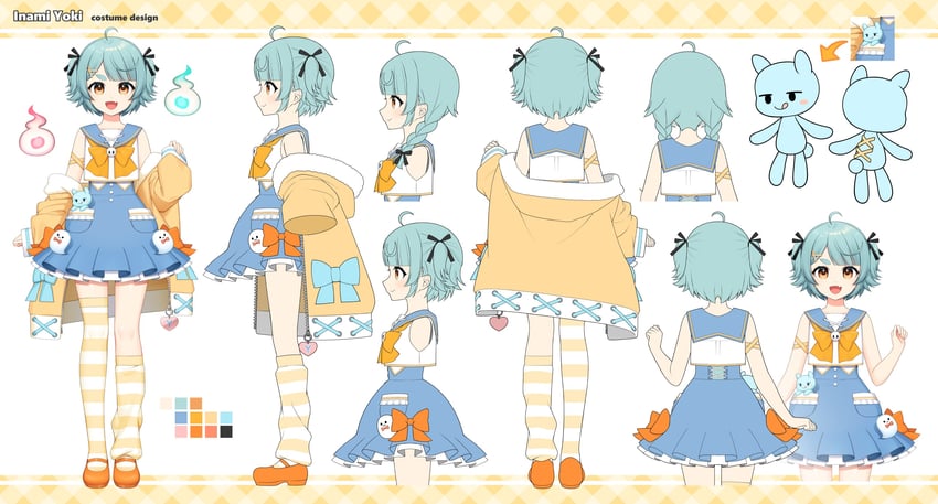 inami yoki (cyberlive) drawn by konogi_nogi