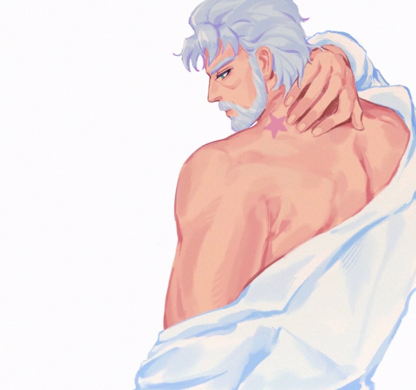 joseph joestar (jojo no kimyou na bouken and 1 more) drawn by vamos_mk