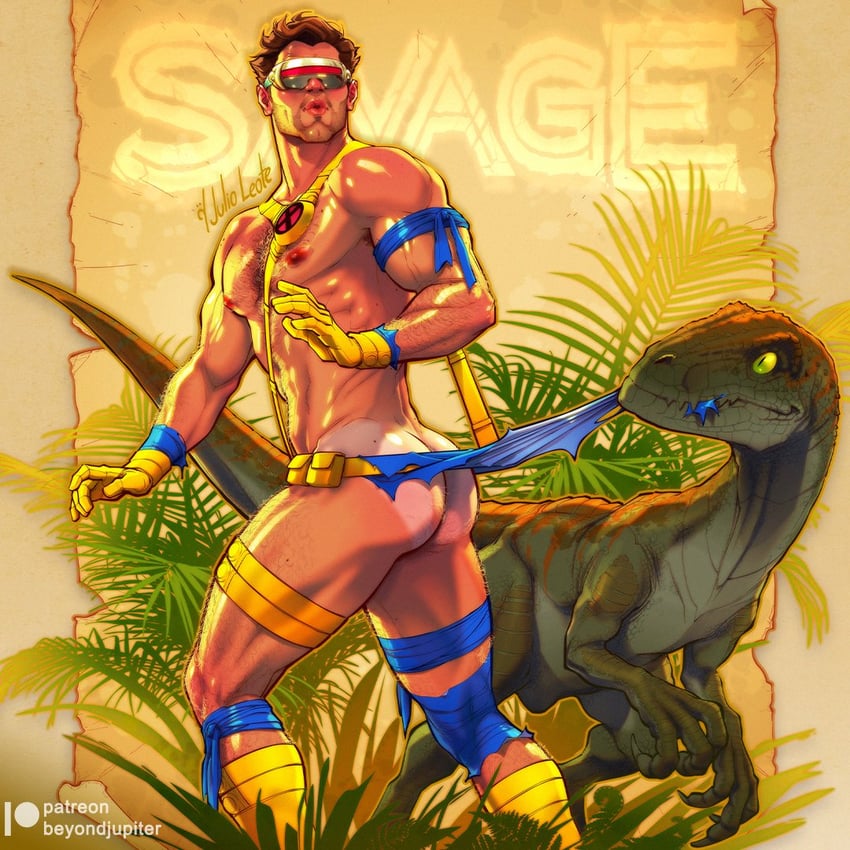 cyclops (marvel and 1 more) drawn by julio_leote