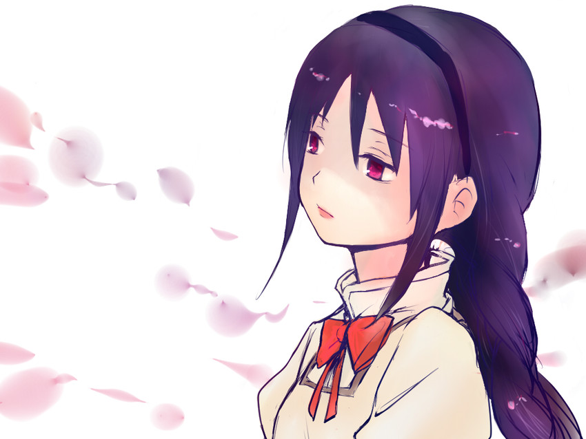 akemi homura (mahou shoujo madoka magica) drawn by potechi_(oi_chan_oi)