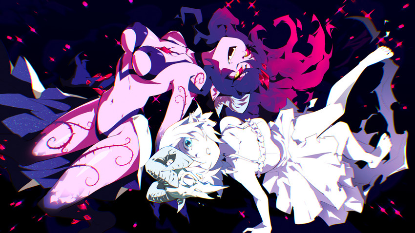 void walker and the shepherdess (ghost data) drawn by aetherion