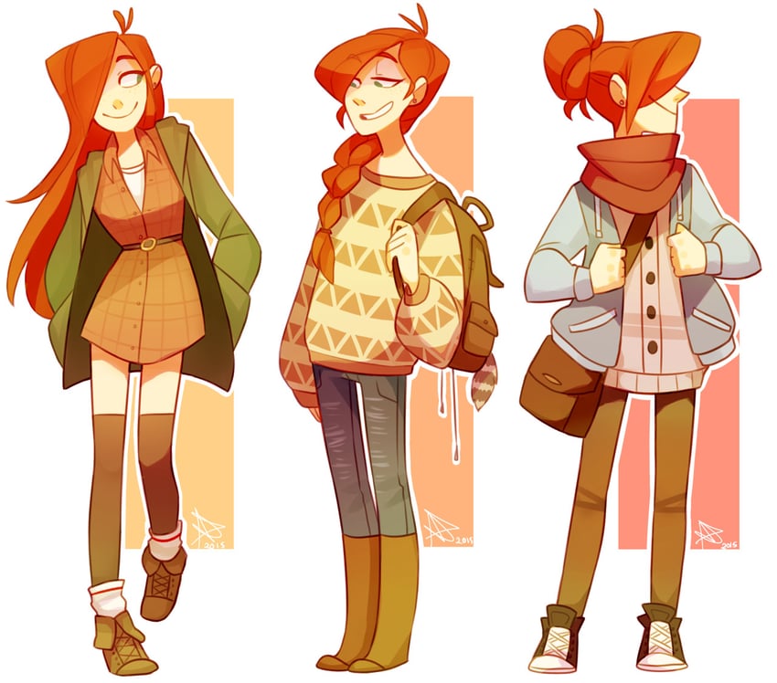 wendy corduroy (gravity falls) drawn by itsscaredycat