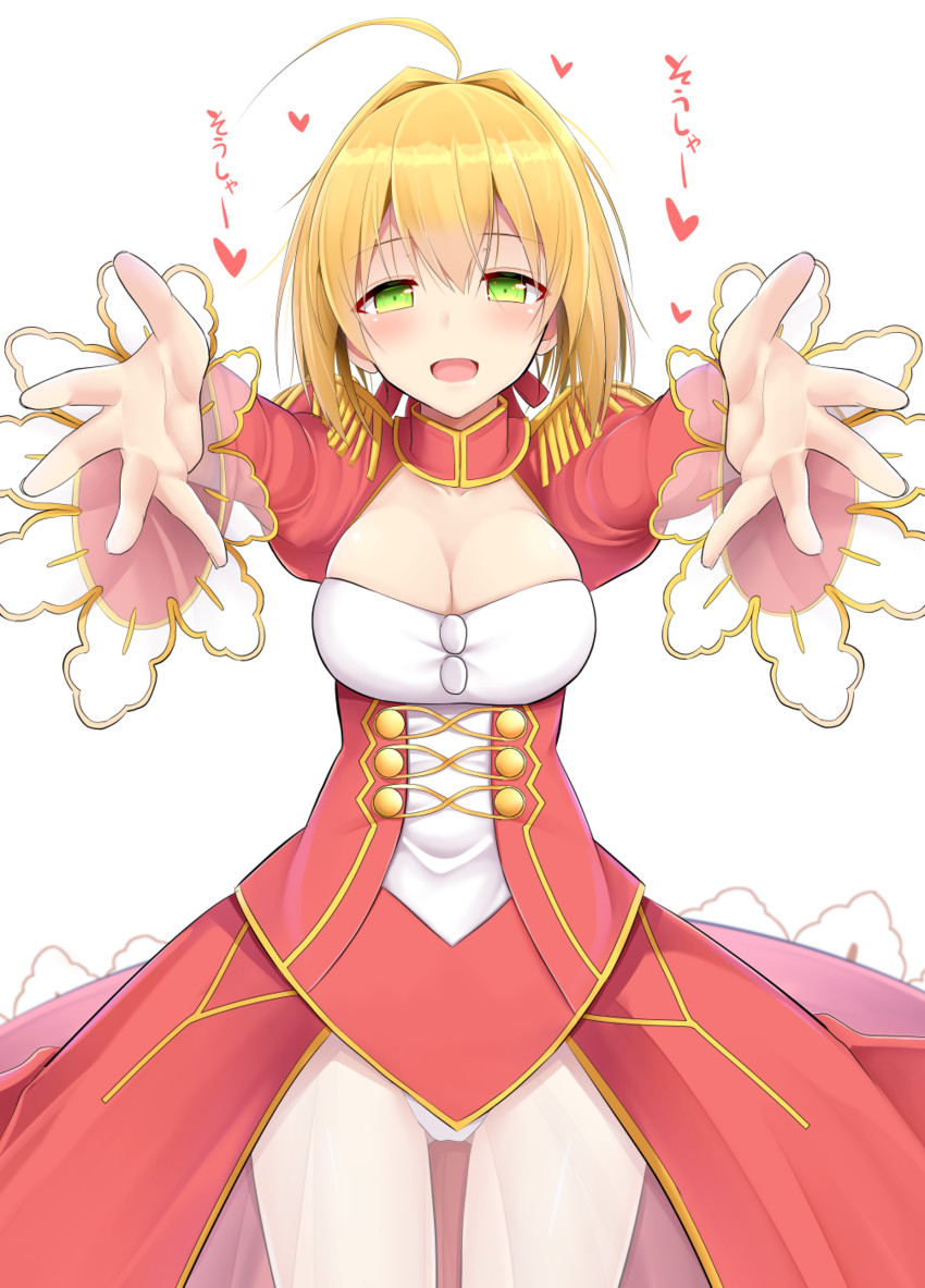 nero claudius (fate and 1 more) drawn by takeyuu
