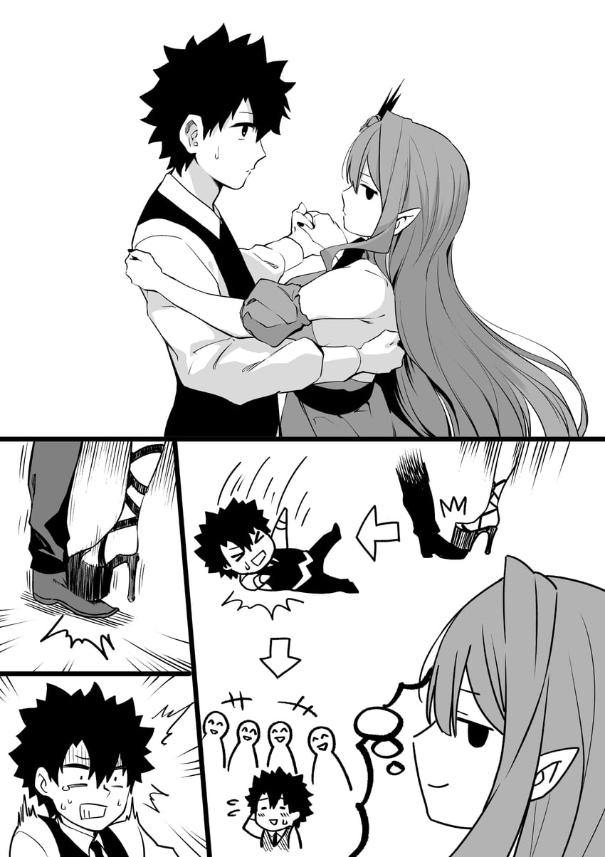 fujimaru ritsuka and baobhan sith (fate and 1 more) drawn by hirunagi