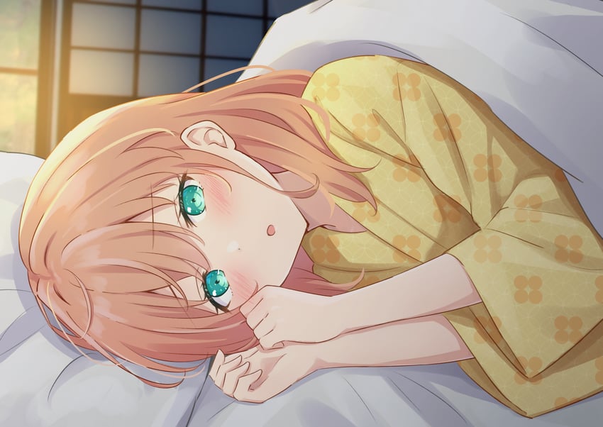 hinoshita kaho (love live! and 1 more) drawn by hanazora_satsuki