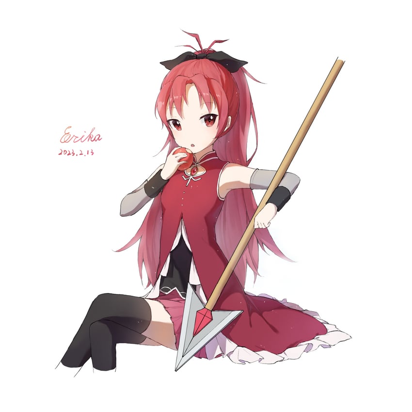 sakura kyoko (mahou shoujo madoka magica) drawn by erika_(user_spth3377)